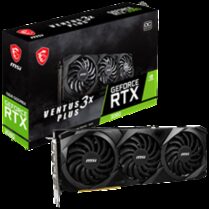 MSI VGA PCI-E Nvidia GF RTX 3080 Ventus 3X PLUS 10G OC LHR Κάρτα Γραφικών