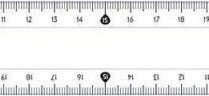 Maped Επίπεδος Χάρακας Cristal 30cm (146119)
