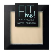 Maybelline Fit Me Matte + Poreless Pressed Powder Πούδρα για Φυσική και Ταυτόχρονα Ματ Κάλυψη 8.2gr - 105 Natural Ivory