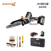 NAKAYAMA EC1200 Κλαδευτικό Αλυσοπρίονο Μπαταρίας 21V,Brushless,Li-Ion,Λάμα 20cm,1.3kg 075004 NAKAYAMA