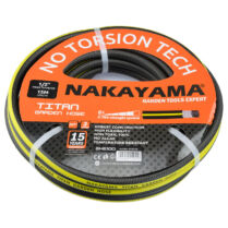 NAKAYAMA GH6100 Λάστιχο Τitan 3 Επιστρώσεις 15m,1/2" 019299 NAKAYAMA