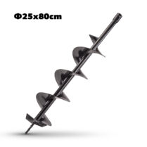 NAKAYAMA PD1250 Αρίδα Τριβέλλας Φ25x80cm,Διπλή Ελίκωση 043287 NAKAYAMA