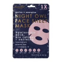 Night Owl Revive & Energize Face Sheet Mask 5g DANIELLE CREATIONS