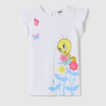OVS βρεφική μπλούζα με Tweety print - 002364678 Λευκό