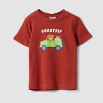 OVS βρεφικό T-shirt με print Regular Fit - 002656480 Κόκκινο