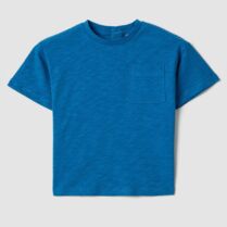 OVS βρεφικό T-shirt μονόχρωμο Regular Fit - 002564480 Μπλε Σκούρο