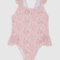OVS βρεφικό μαγιό ολόσωμο με flower pattern - 002199351 Ροζ