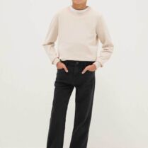 OVS παιδικό τζιν παντελόνι Regular Fit - 002552090 Μαύρο