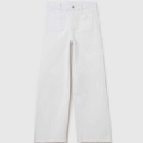 OVS παιδικό τζιν παντελόνι Wide Leg - 002258091 Λευκό