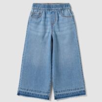 OVS παιδικό τζιν παντελόνι Wide Leg - 002844698 Denim Blue Ανοιχτό