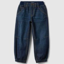 OVS παιδικό τζιν παντελόνι με ελαστική μέση Relaxed Fit - 002699855 Denim Blue