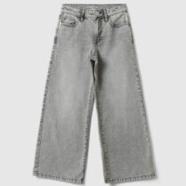 OVS παιδικό τζιν παντελόνι πεντάτσεπο Wide Leg - 002762504 Γκρι