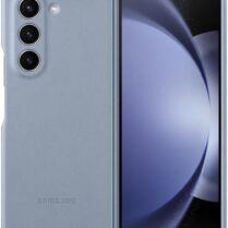 Official Samsung Eco Leather Case - Σκληρή Θήκη από Οικολογικό Δέρμα - Samsung Galaxy Z Fold5 - Icy Blue (EF-VF946PLEGWW)