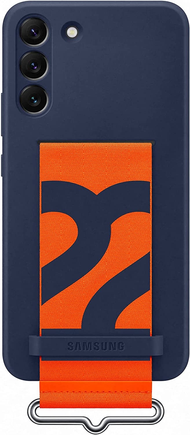 Official Samsung Θήκη Σιλικόνης Strap Cover - Samsung Galaxy S22 Plus 5G - Navy (EF-GS906TNEGWW) Official Samsung Θήκη Σιλικόνης Strap Cover - Samsung Galaxy S22 Plus 5G - Navy (EF-GS906TNEGWW)