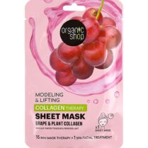 Organic Shop Collagen Therapy Modeling & Lifting Sheet Mask Υφασμάτινη Μάσκα Προσώπου με Σταφύλι & Φυτικό Κολλαγόνο για Σύσφιξη & Ανόρθωση 1 Τεμάχιο Organic Shop Collagen Therapy Modeling & Lifting Sheet Mask Υφασμάτινη Μάσκα Προσώπου με Σταφύλι & Φυτικό Κολλαγόνο για Σύσφιξη & Ανόρθωση 1 Τεμάχιο