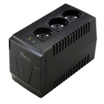 POWERTECH σταθεροποιητής ρεύματος 1500VA, με 3 εξόδους πρίζας PT-AVR-1500 POWERTECH