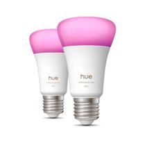 Philips Hue HueWCA A60 E27 White & Color 2τμχ Bluetooth Έξυπνη Λάμπα