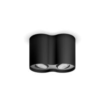 Philips Hue Pillar 2x5W 230V Black Φωτιστικό