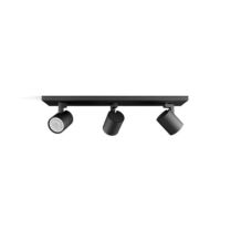 Philips Hue Runner 3x5W 230V Black Οροφής Φωτιστικό
