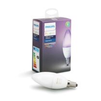 Philips Hue Smart Light Bulb 6W B39 E14 Candle White and Color Ambiance 1-pack Smart Home