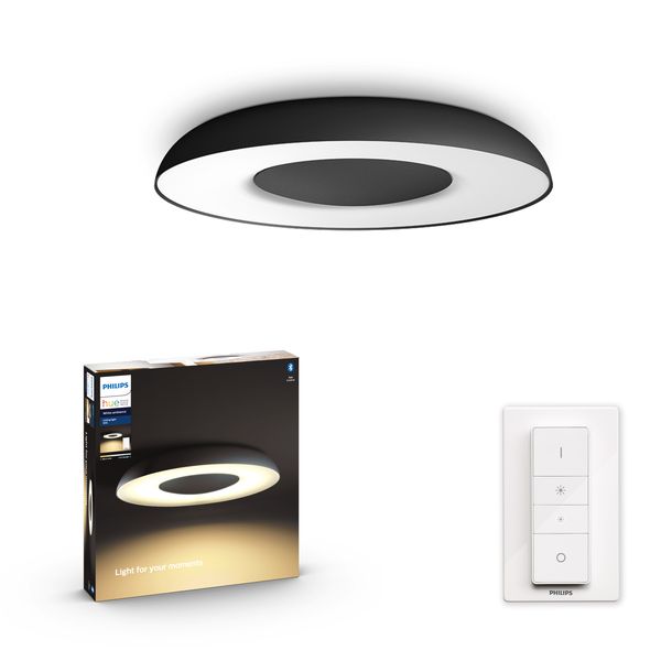 Philips Hue Still Black Οροφής Φωτιστικό Philips Hue Still Black Οροφής Φωτιστικό
