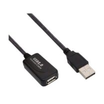 PowerTech USB-A male to USB-A female 2.0 Καλώδιο USB