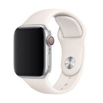 Redshield Apple Watch Silicone 38 - 41 mm Light White Λουράκι Smartwatch
