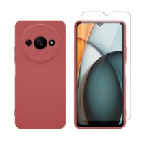 Redshield Xiaomi Redmi A3 Silicone & Glass Red Σετ - Θήκη Κινητου & Προστατευτικό Οθόνης Redshield Xiaomi Redmi A3 Silicone & Glass Red Σετ - Θήκη Κινητου & Προστατευτικό Οθόνης