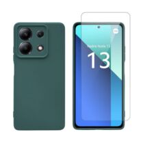 Redshield Xiaomi Redmi Note 13 5G Silicone Case & Glass Green Σετ - Θήκη Κινητου & Προστατευτικό Οθόνης Redshield Xiaomi Redmi Note 13 5G Silicone Case & Glass Green Σετ - Θήκη Κινητου & Προστατευτικό Οθόνης