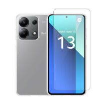 Redshield Xiaomi Redmi Note 13 TPU & Tempered Glass Θήκη Κινητού & Προστατευτικό Οθόνης