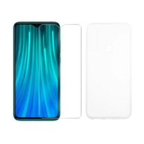 Redshield Xiaomi Redmi Note 8T TPU Transparent Case & Tempered Glass Προστατευτικό Οθόνης Σετ - Θήκη Κινητου & Προστατευτικό Οθόνης