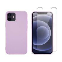 Redshield iPhone 12/12 Pro Silicone Purple & Tempered Glass Θήκη Κινητού & Προστατευτικό Οθόνης Redshield iPhone 12/12 Pro Silicone Purple & Tempered Glass Θήκη Κινητού & Προστατευτικό Οθόνης