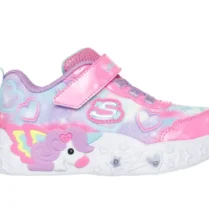 Skechers Unicorn Charmer Ροζ Βρεφικά Sneakers με Φωτάκια Skechers Unicorn Charmer Ροζ Βρεφικά Sneakers με Φωτάκια