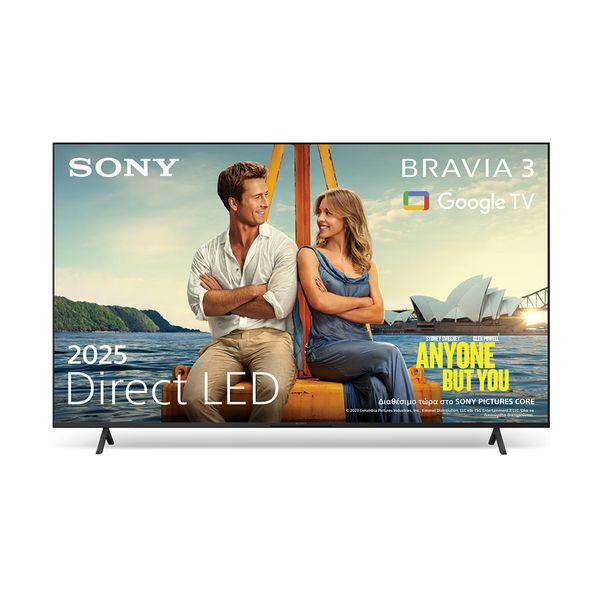Sony BRAVIA 3 Direct LED Google TV (2025) 55" Τηλεόραση Smart 4K Sony BRAVIA 3 Direct LED Google TV (2025) 55" Τηλεόραση Smart 4K