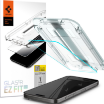 Spigen Tempered Glass GLAS.tR EZ Fit HD - Αντιχαρακτικό Γυαλί Οθόνης Apple iPhone 15 Pro - Clear (AGL06898)