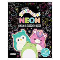 Squishmallows Neon Bιβλίο ζωγραφικής
