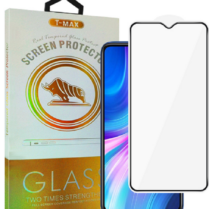 T-Max Premium 3D Tempered Glass Full Glue Fluid Despensing - Αντιχαρακτικό Γυαλί Οθόνης Xiaomi Redmi Note 8 Pro - Black (5206015065781)