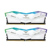 TeamGroup T-Force Delta DDR5 6200 2x16GB C38 RGB White Κάρτα Mνήμης
