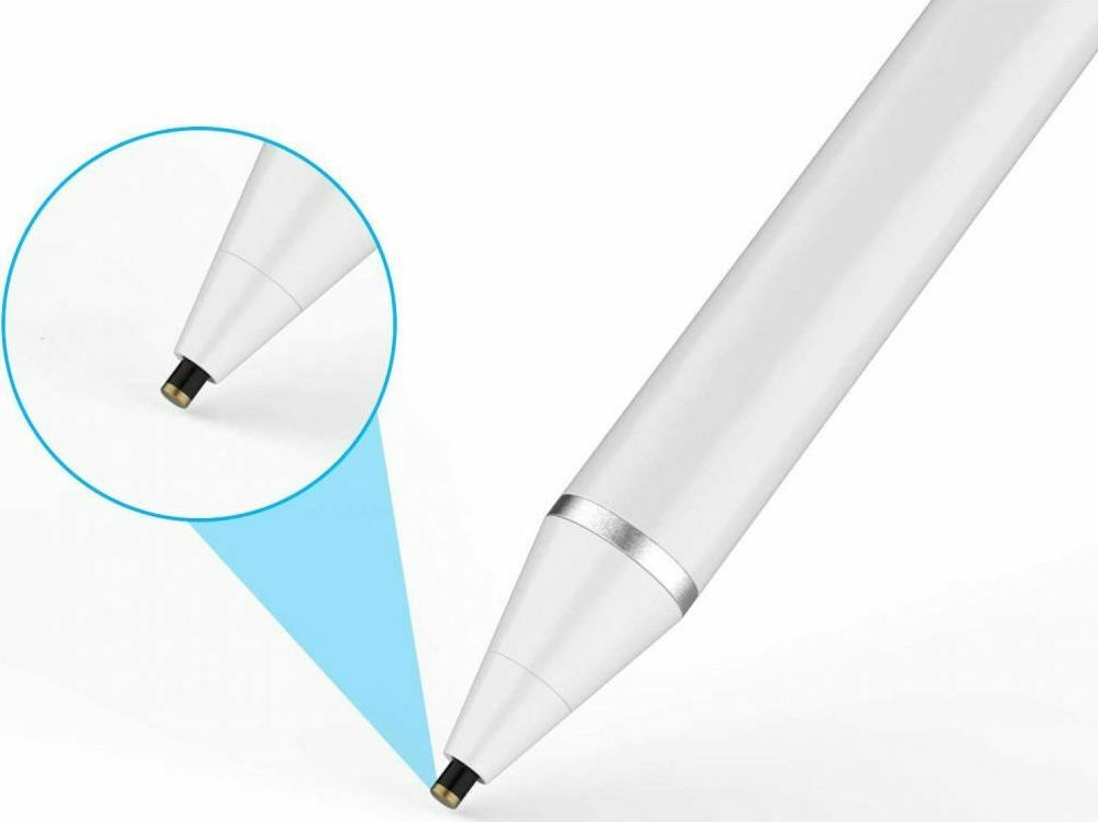 Tech-Protect Active Stylus Pen - Ψηφιακή Γραφίδα για Smartphone / Tablet - White (0795787711583) Tech-Protect Active Stylus Pen - Ψηφιακή Γραφίδα για Smartphone / Tablet - White (0795787711583)