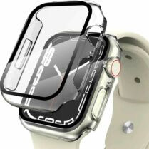 Tech-Protect Defence360 - Θήκη με Tempered Glass Apple Watch 9 / 8 / 7 (45mm) - Clear (9589046919336)