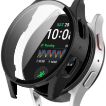 Tech-Protect Defence360 - Θήκη με Tempered Glass - Samsung Galaxy Watch FE / 5 / 4 40mm - Black (5906302311842)