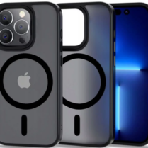 Tech-Protect MagMat - Σκληρή Ημιδιάφανη Θήκη MagSafe Apple iPhone 14 Pro - Matte Black (9589046925474)