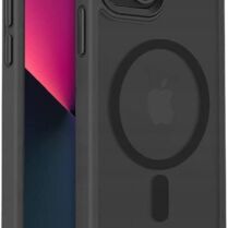 Tech-Protect MagMat - Σκληρή Θήκη MagSafe Apple iPhone 13 - Matte Black (9589046917592)
