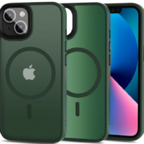 Tech-Protect MagMat - Σκληρή Θήκη MagSafe Apple iPhone 13 - Matte Green (9490713933022)