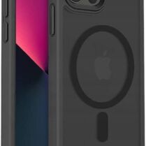 Tech-Protect MagMat - Σκληρή Θήκη MagSafe Apple iPhone 13 Pro Max - Matte Black (9589046917615)