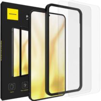 Tempered Glass Samsung Galaxy S25 Plus / S24 Plus Spacecase Set Αντιχαρακτικό Γυαλί Προστασίας Οθόνης 2 Τεμάχια - Clear (5905719117764)