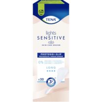 Tena Lights Sensitive Long Σερβιετάκια για Ελαφριά Μορφή Ακράτειας, Χωρίς Άρωμα & Χρωστικές 20 Τεμάχια