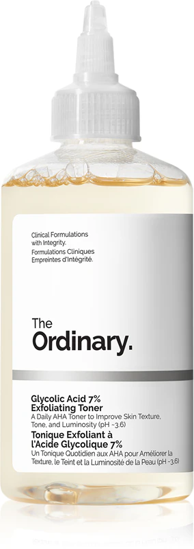 The Ordinary Glycolic Acid 7% Exfoliating Toner 240ml The Ordinary The Ordinary Glycolic Acid 7% Exfoliating Toner 240ml The Ordinary