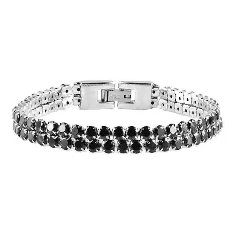 U.S. POLO Βραχιόλι-Ριβιέρα (Tennis Bracelet) από Ανοξείδωτο ατσάλι Silver (Μήκος 20.00cm) JW9303BR U.S. POLO Βραχιόλι-Ριβιέρα (Tennis Bracelet) από Ανοξείδωτο ατσάλι Silver (Μήκος 20.00cm) JW9303BR