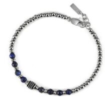U.S. POLO Βραχιόλι από Ανοξείδωτο ατσάλι Silver (Μήκος 20.00cm) JW9197BR